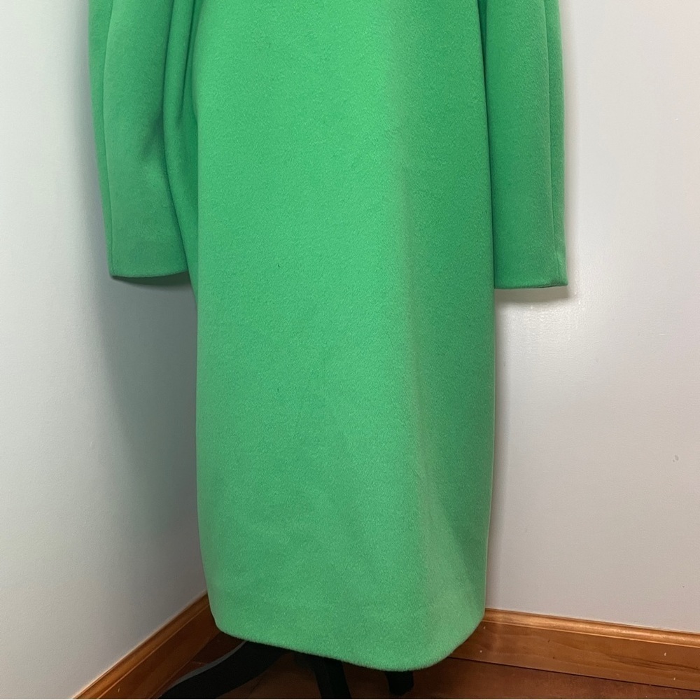 Blanca- The Adeline Coat Green Size Large Oversized Wool Winter Staple Fashion - Picture 13 of 15
